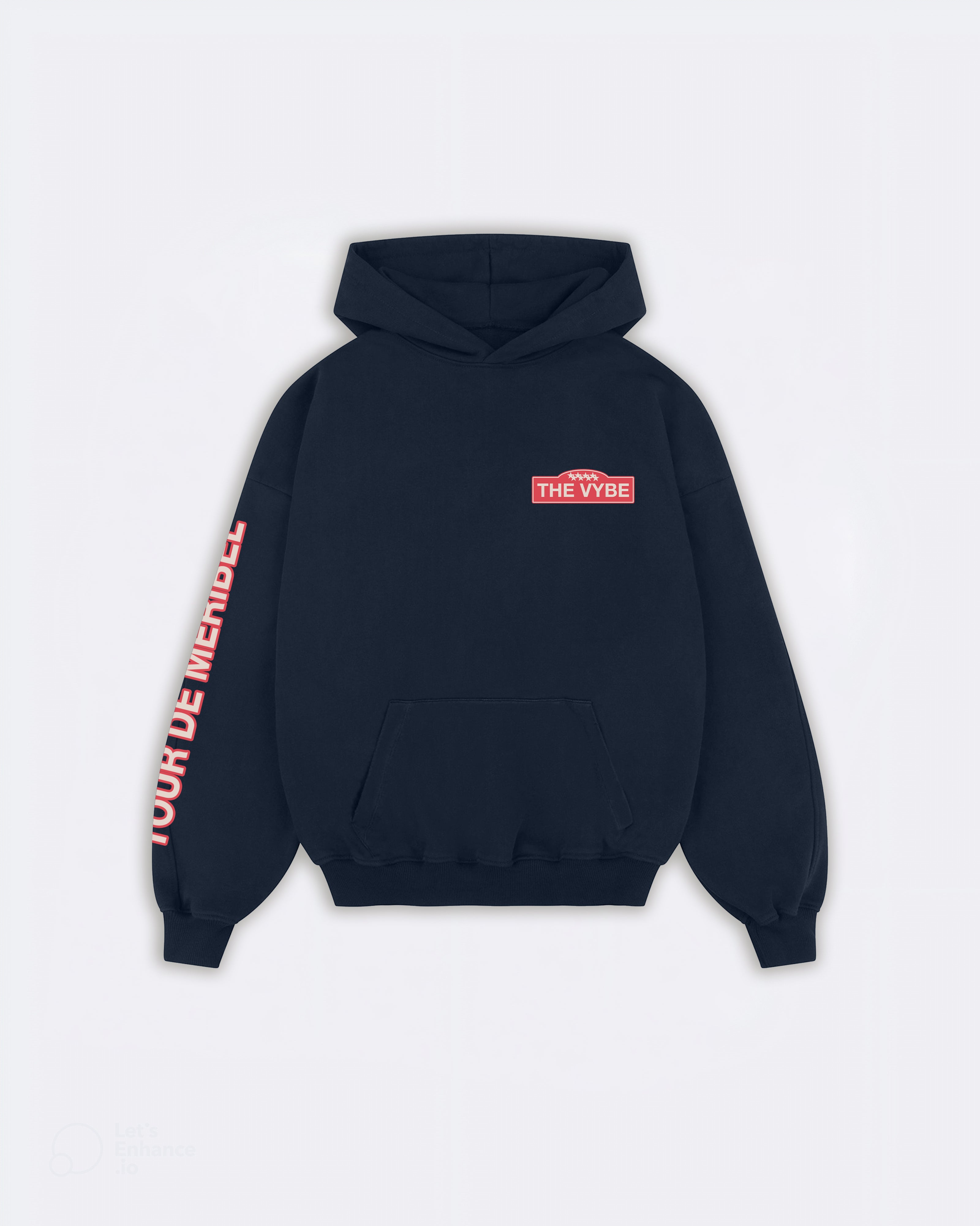 Navy Tour De Méribel Hoodie