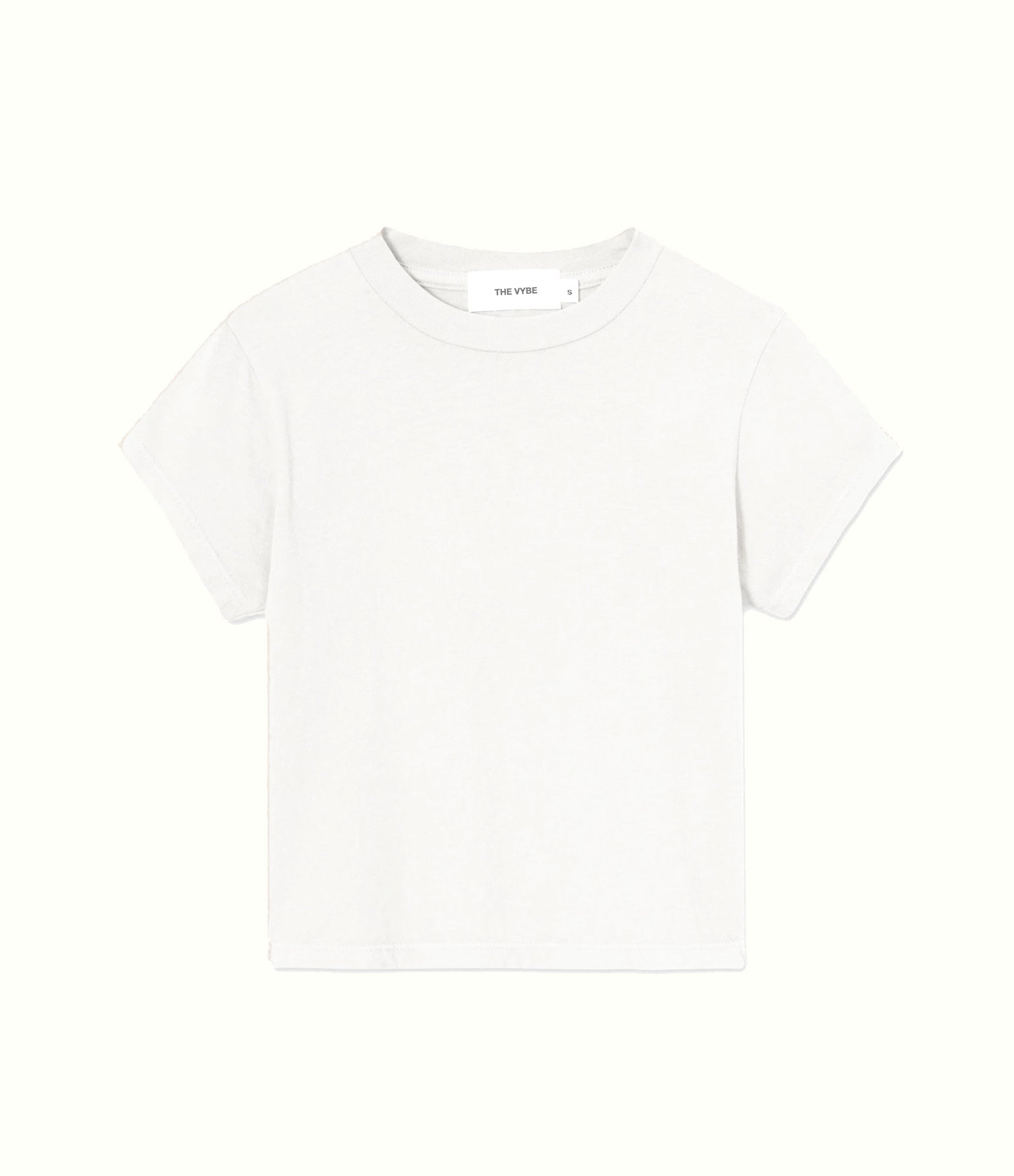 Women's White Baby Tee