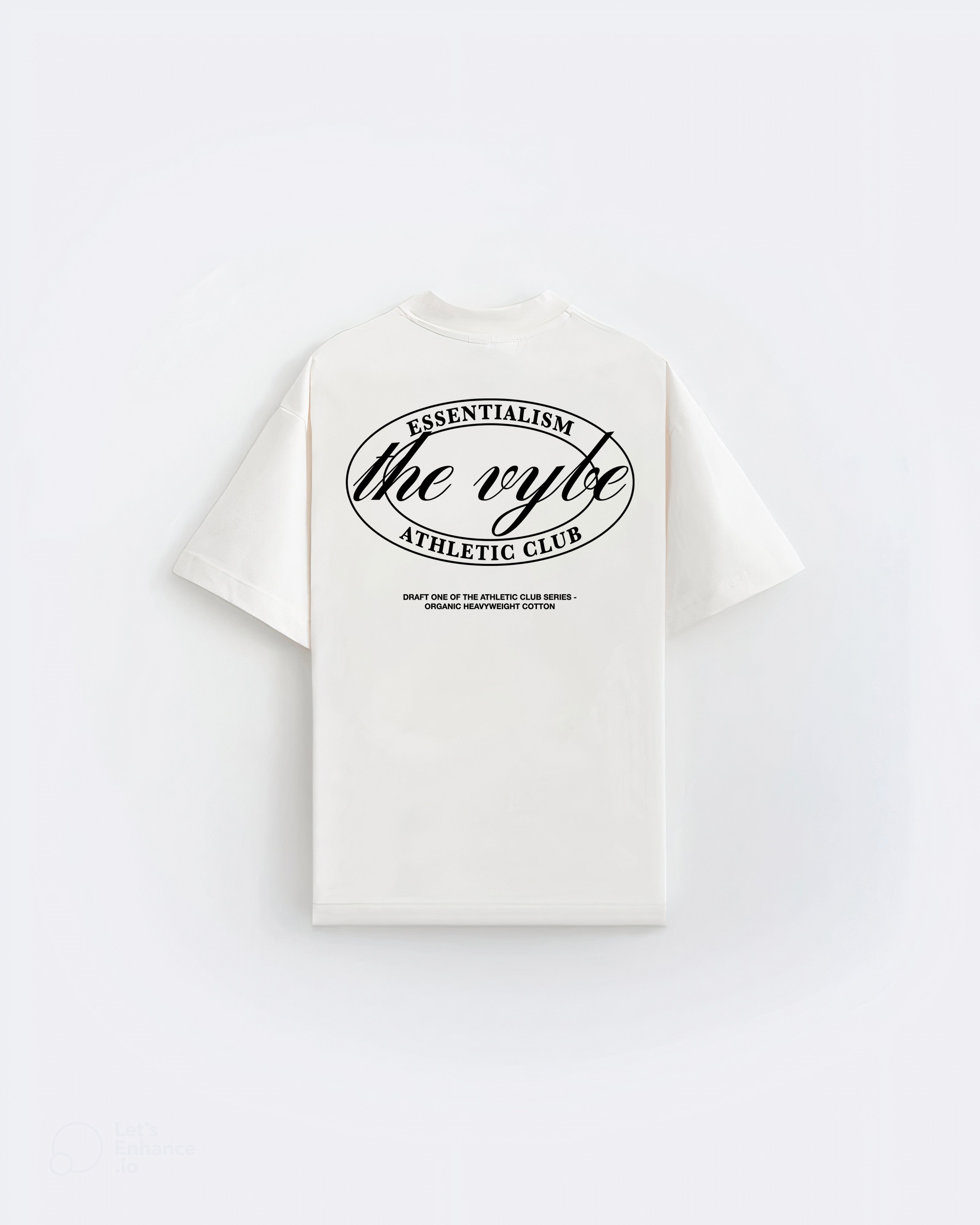 Vintage White Athletic Club Tee