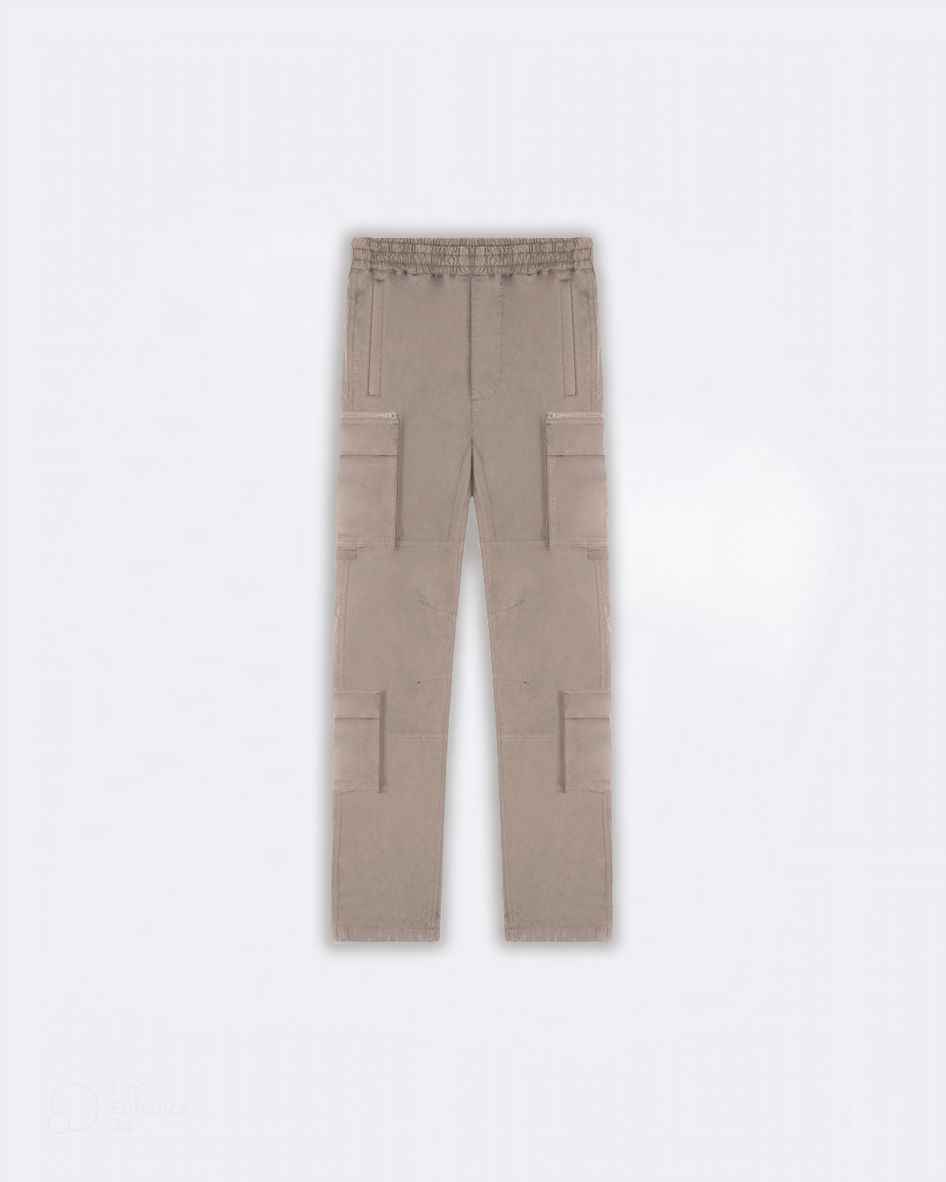 10 Pocket Straight Leg Cargo - Stone