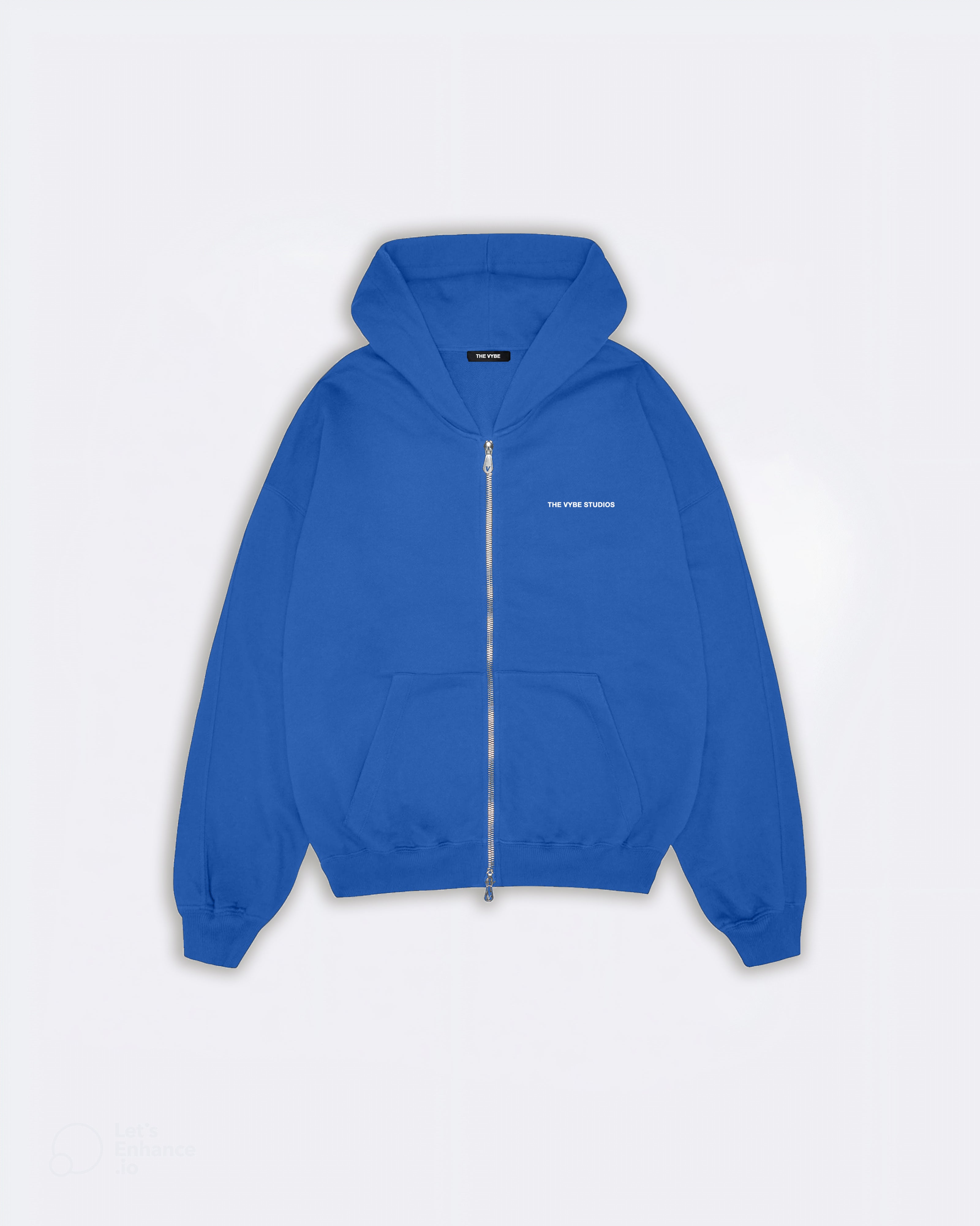 Cobalt Essential Zip Hoodie