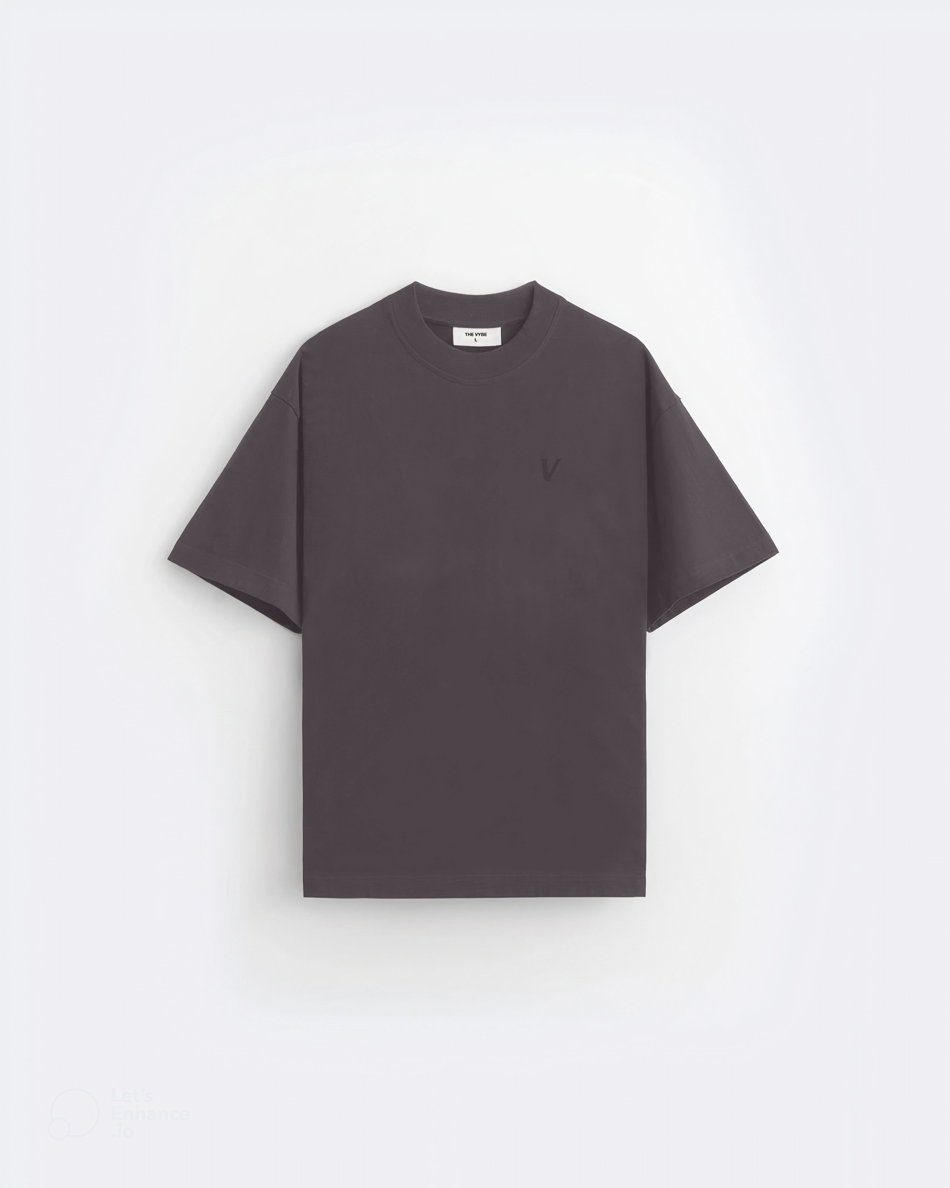 Washed Grey Minimal Tee