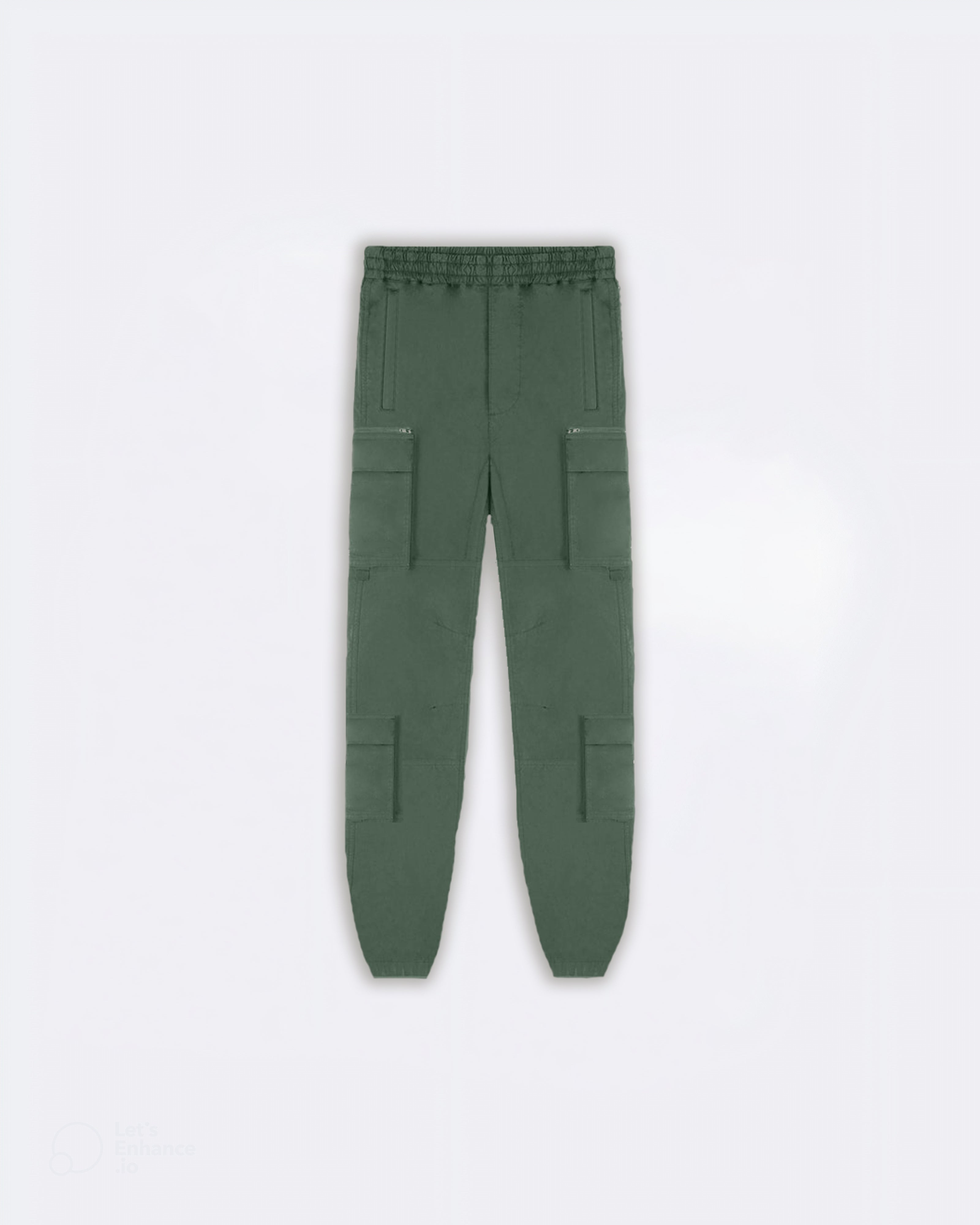 10 Pocket Cuffed Cargo - Olive