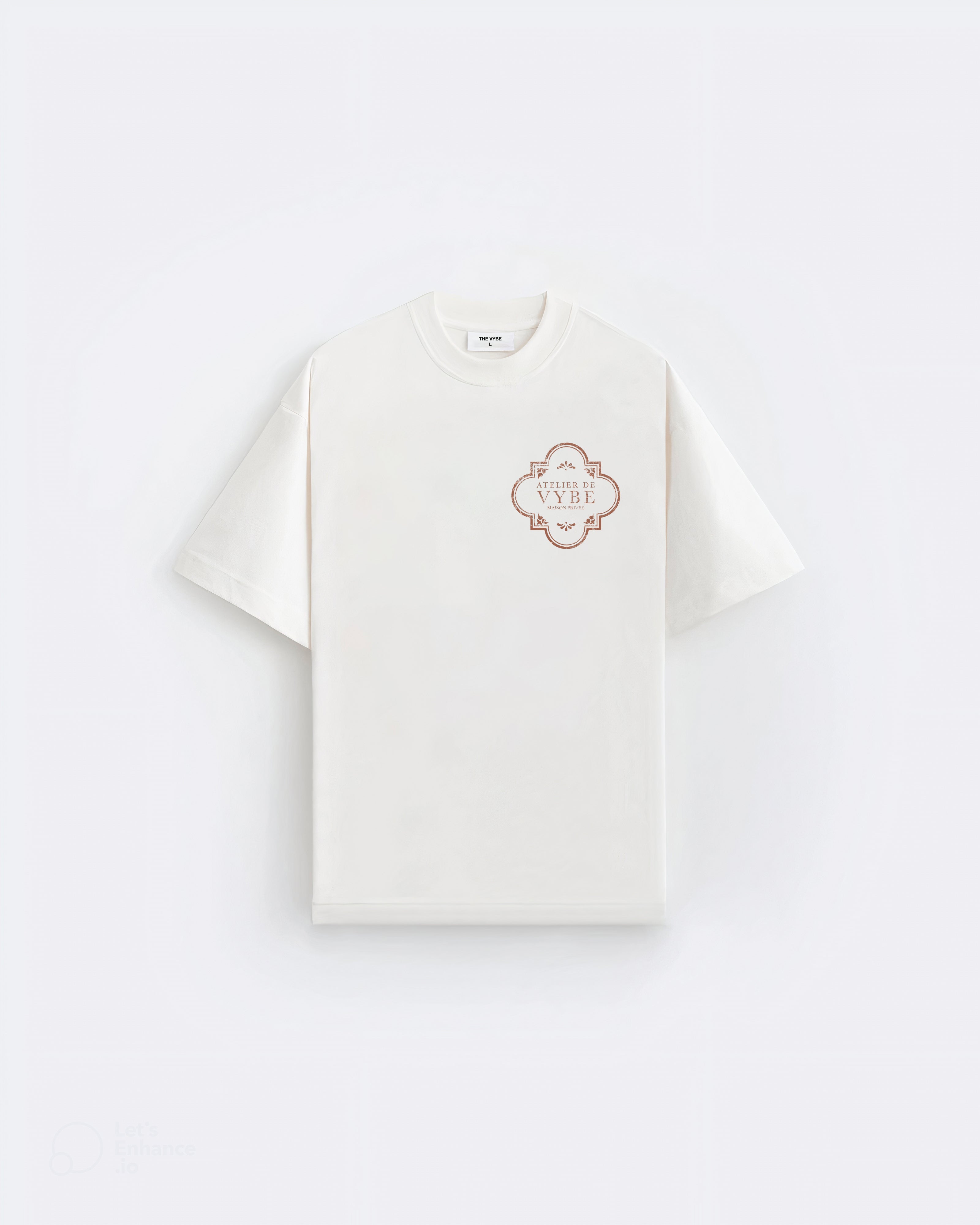 Vintage White Atelier De Vybe Tee