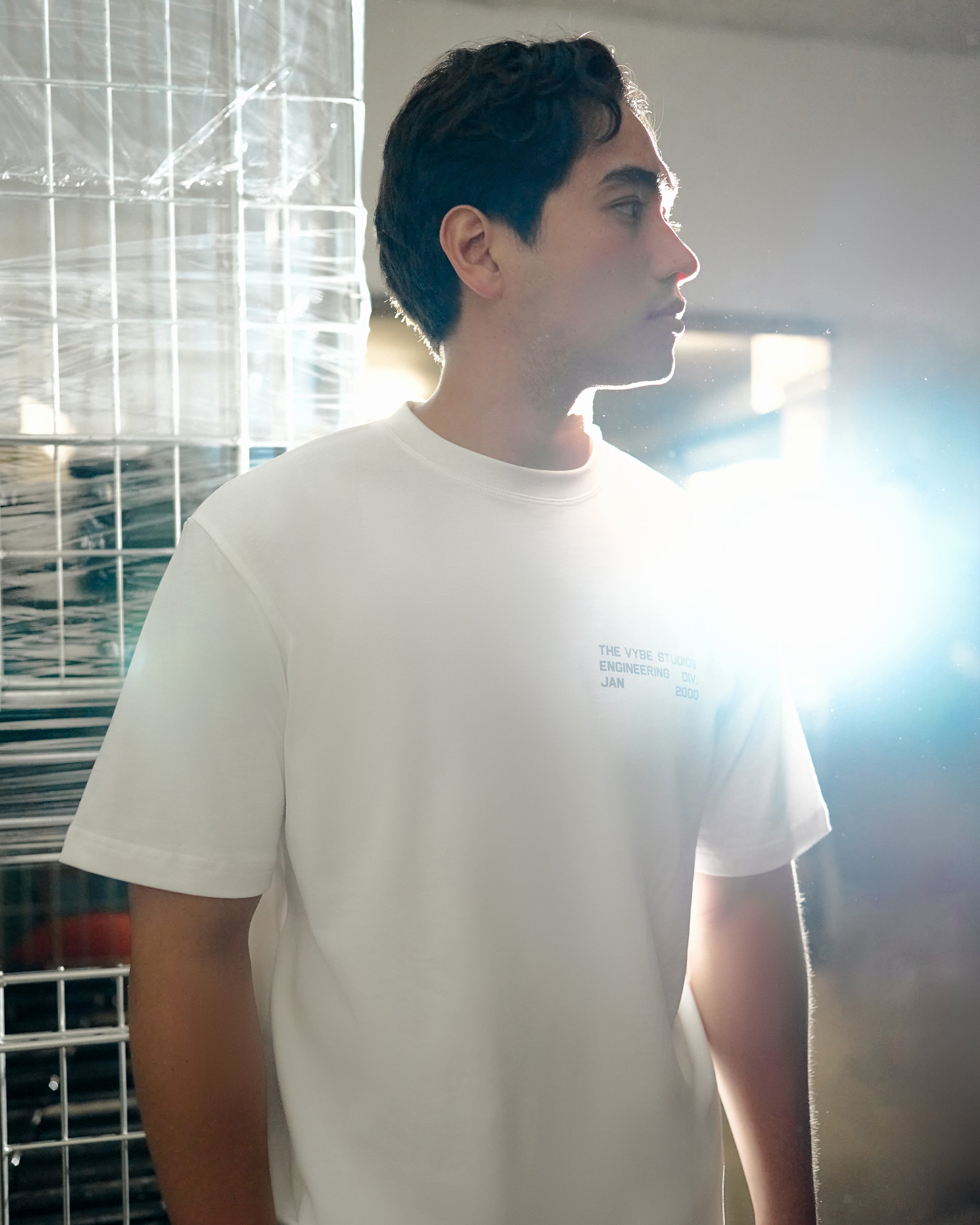 Vintage White Engineering Div. Tee