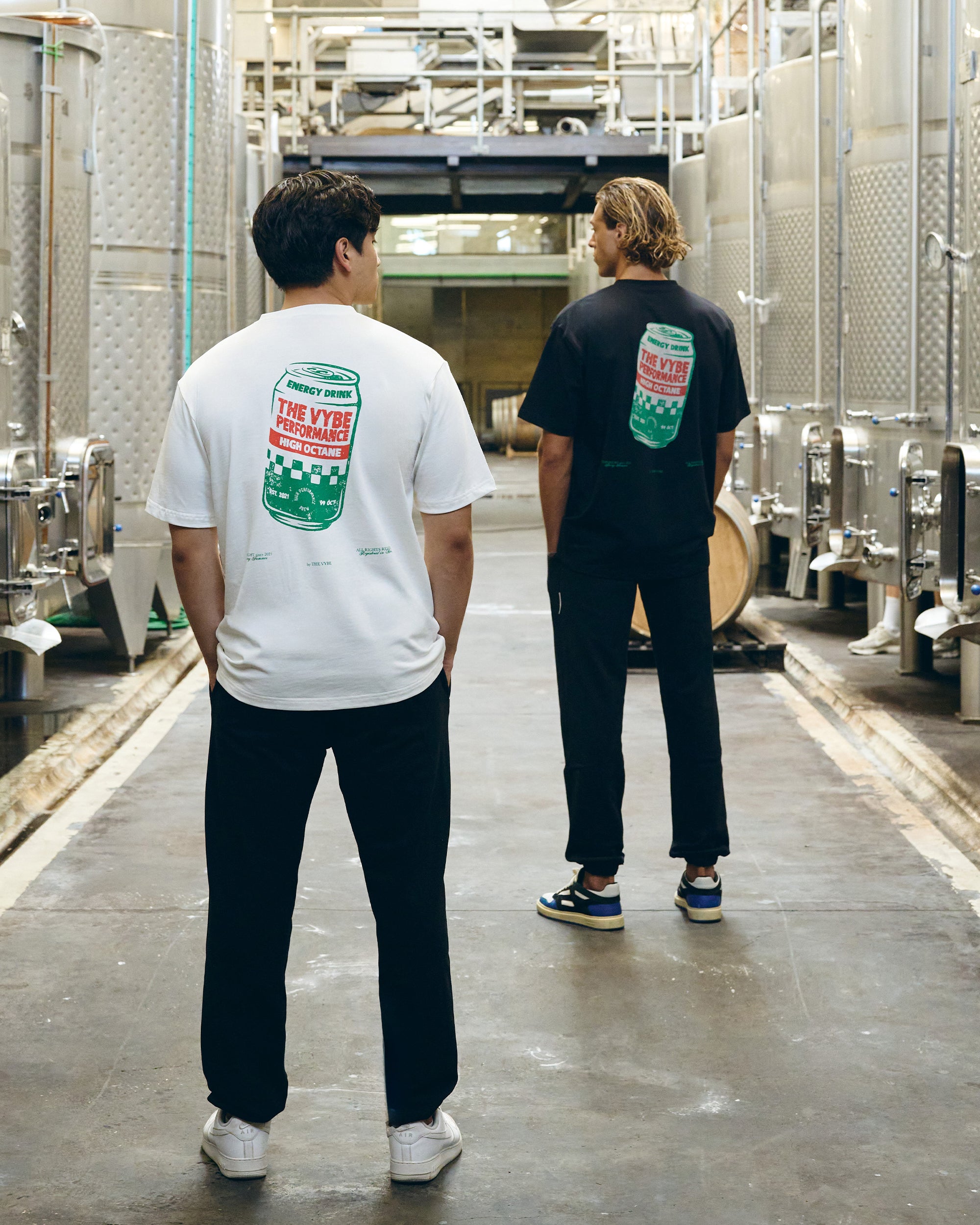 Vintage White Energy Drink Tee