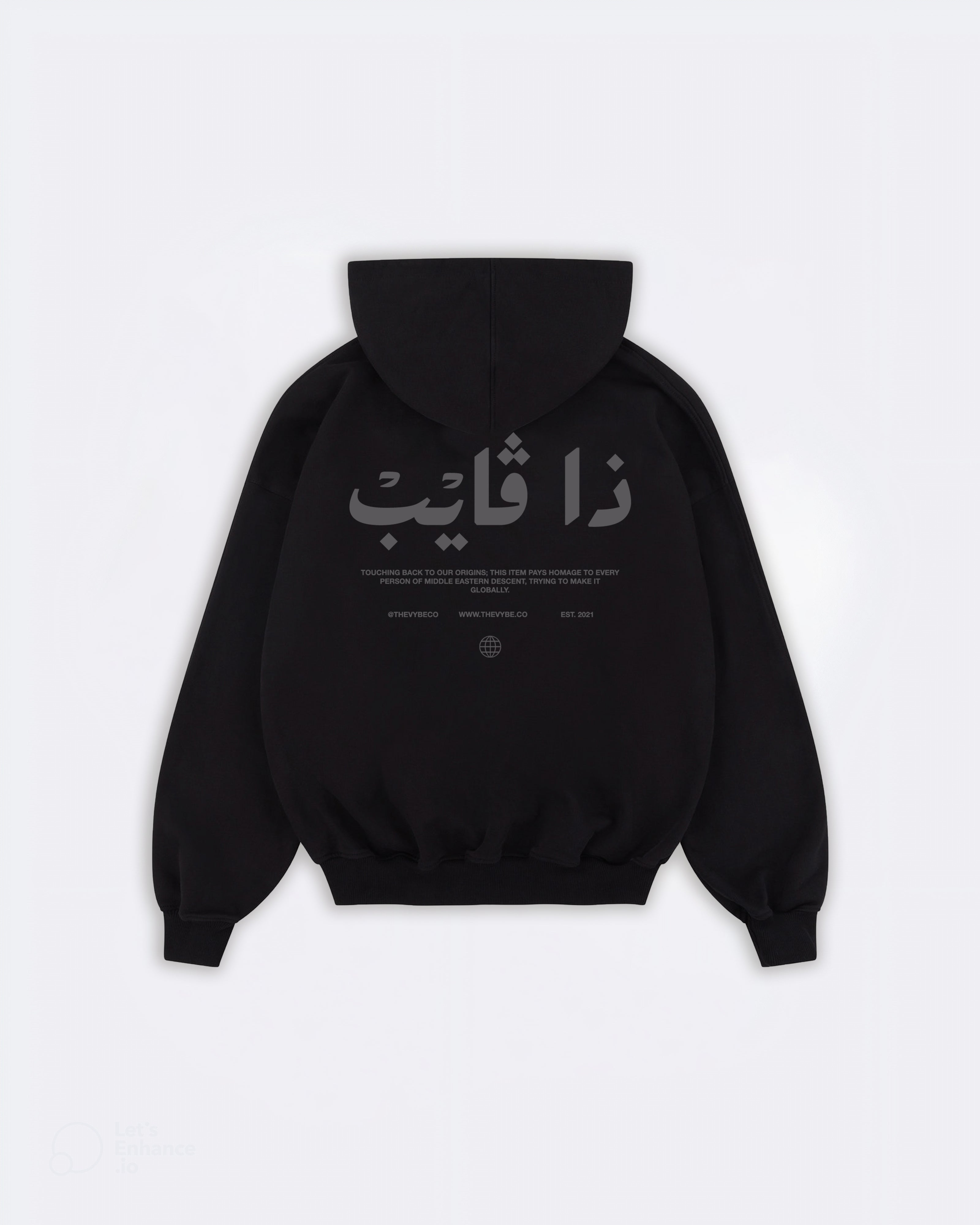 Obsidian "Black Out" Heritage Hoodie