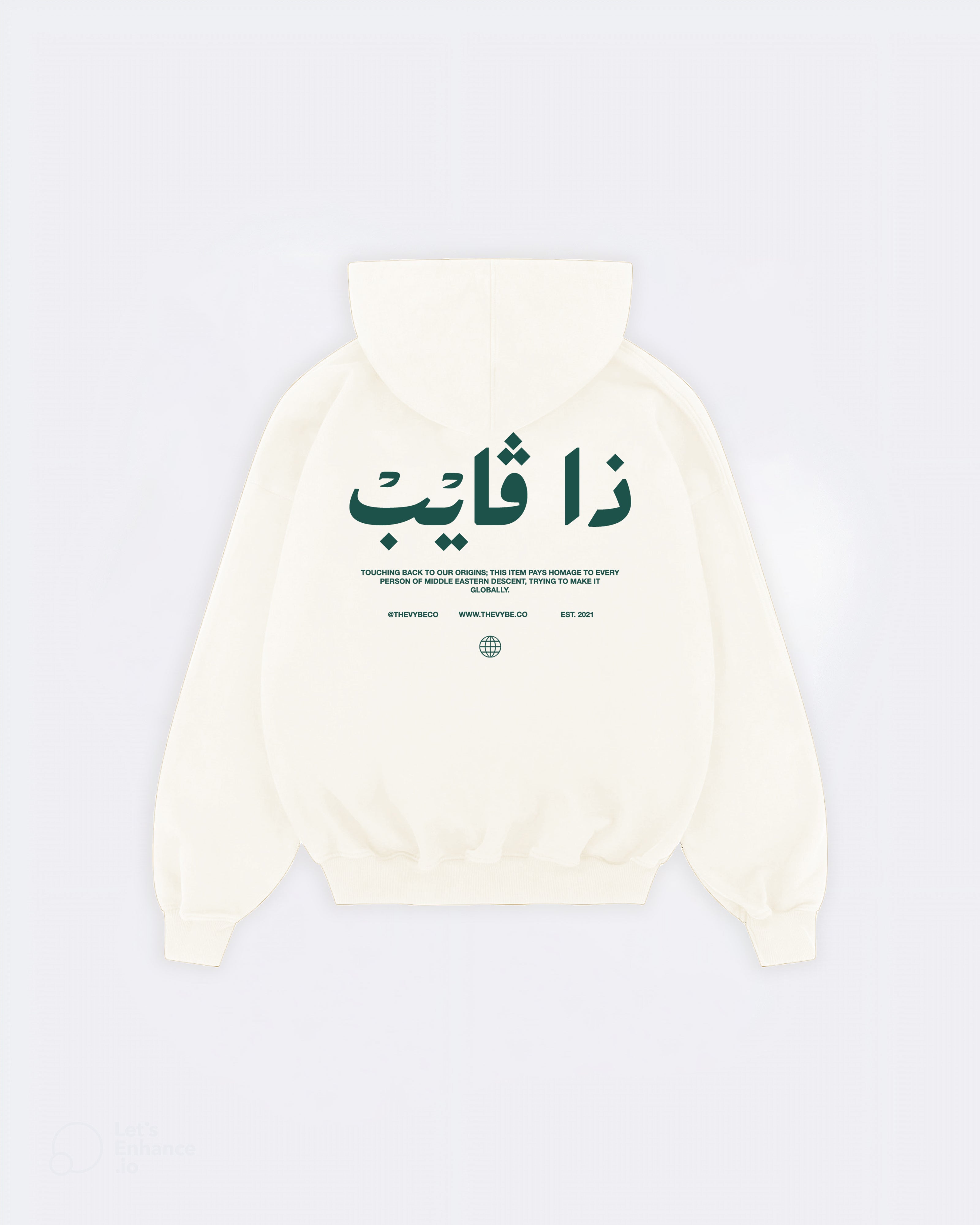 Vintage White Heritage Hoodie