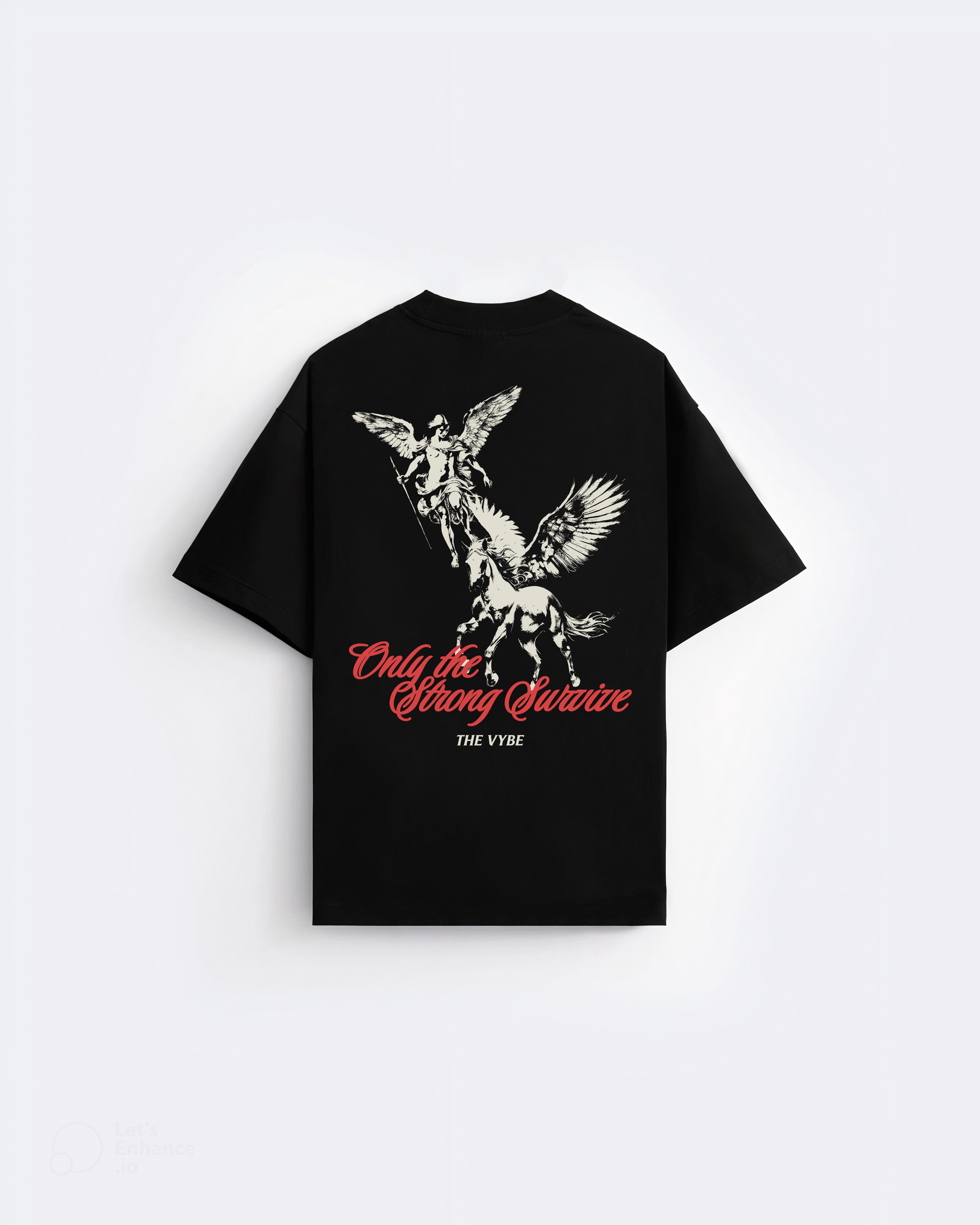 Obsidian Only the Strong Survive Tee