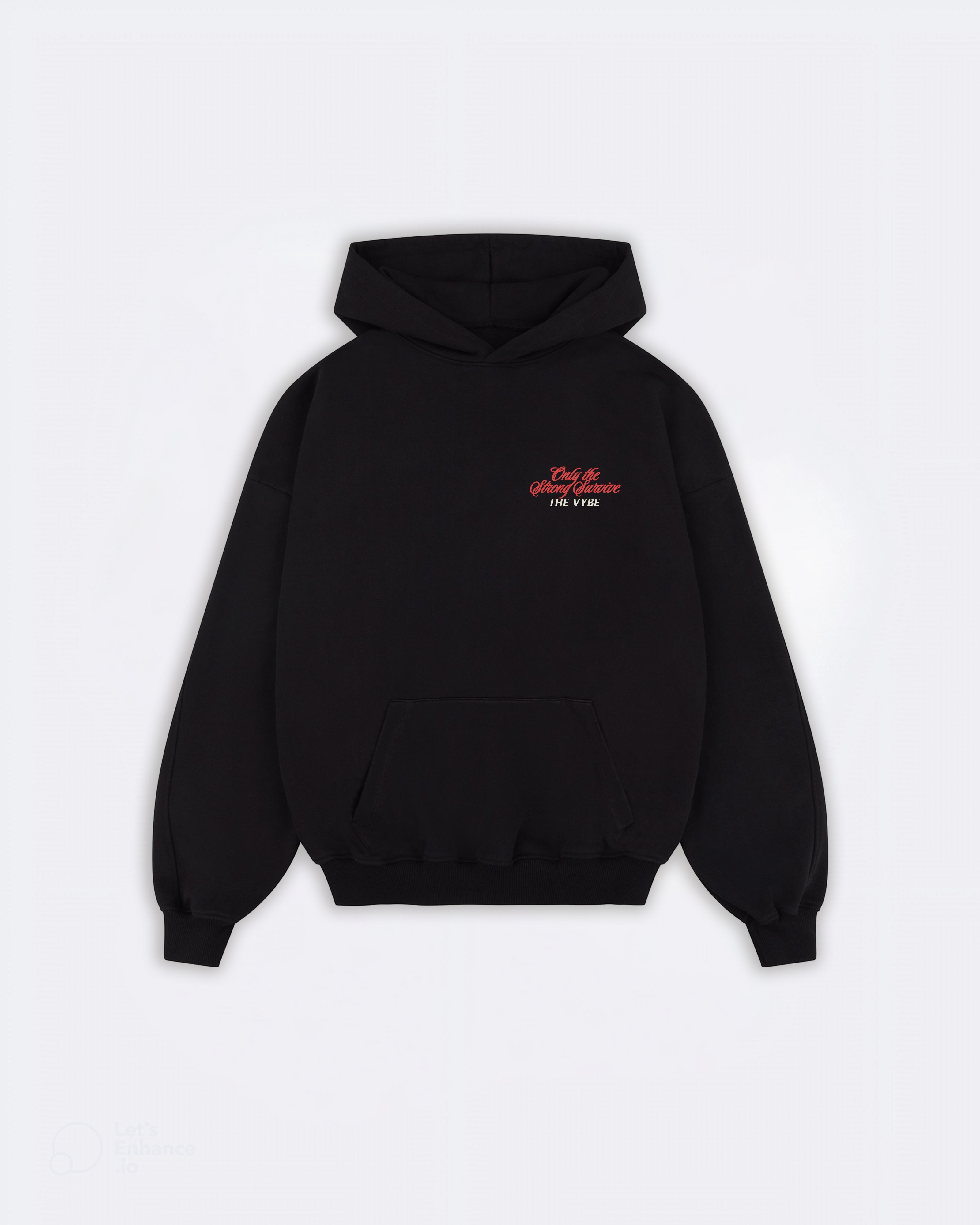 Obsidian Only the Strong Survive Hoodie