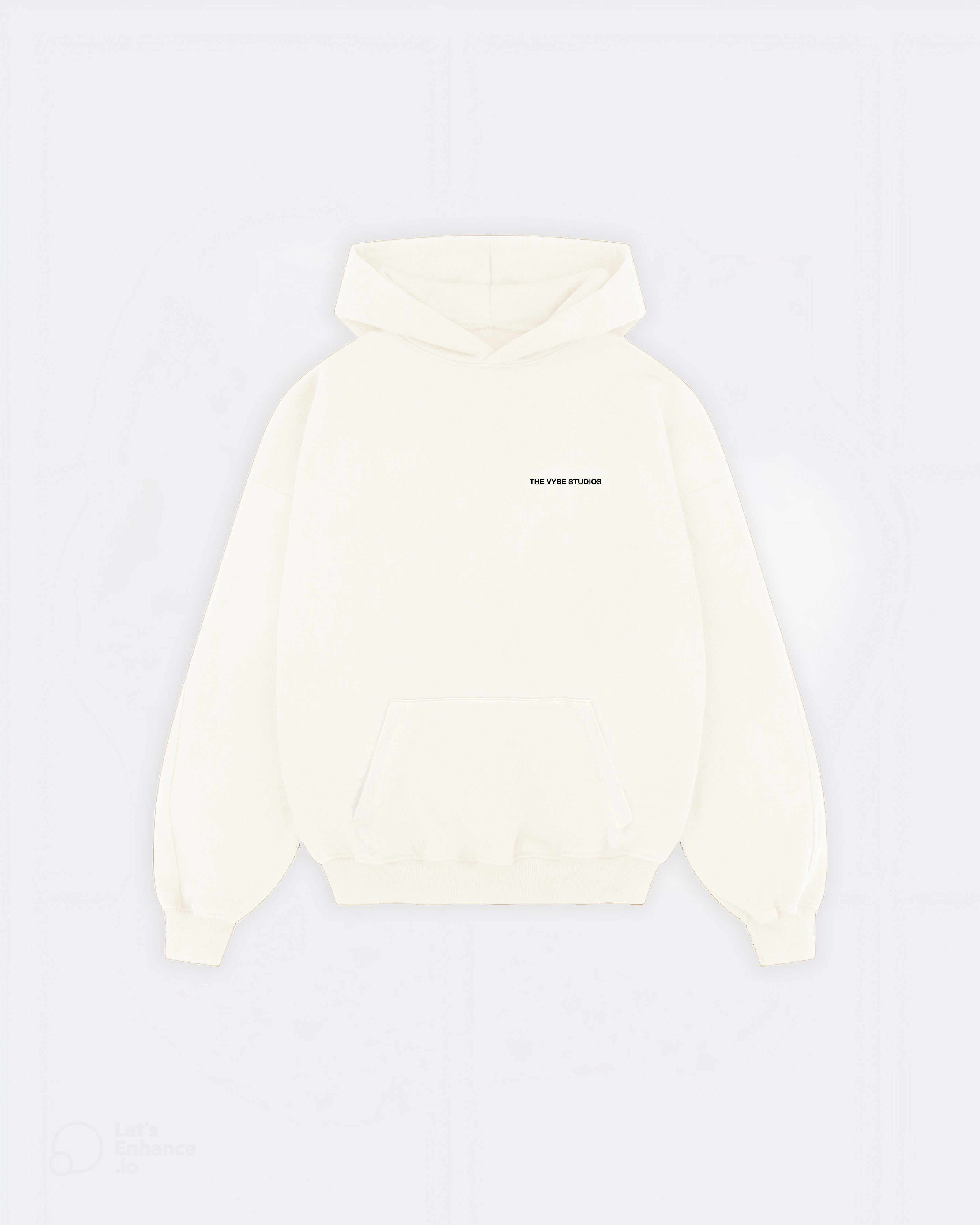 Vintage White Tu Connais Les Vybes Hoodie